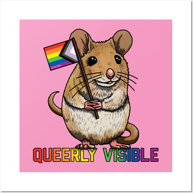 Queerly Visible Wall Art by Art by Veya